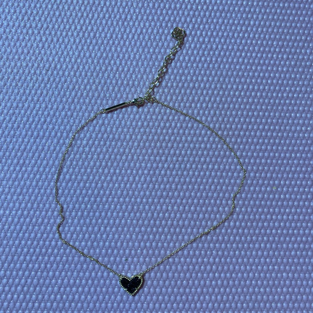 Black Heart Kendra Scott Necklace
